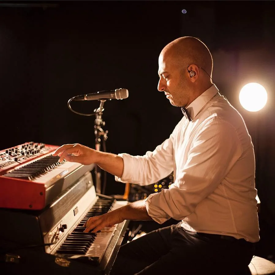 Stéphane Herbouze au clavier